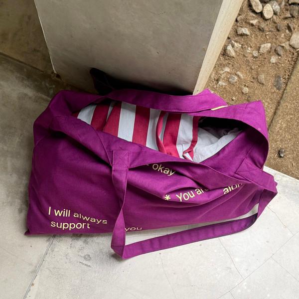 Cosy Where Bag - Purple