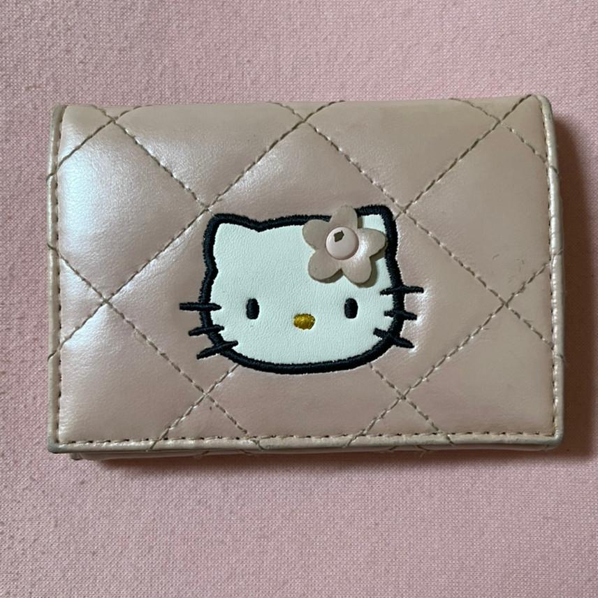 키티 퀼트 퀼팅 지갑 팔아여:3