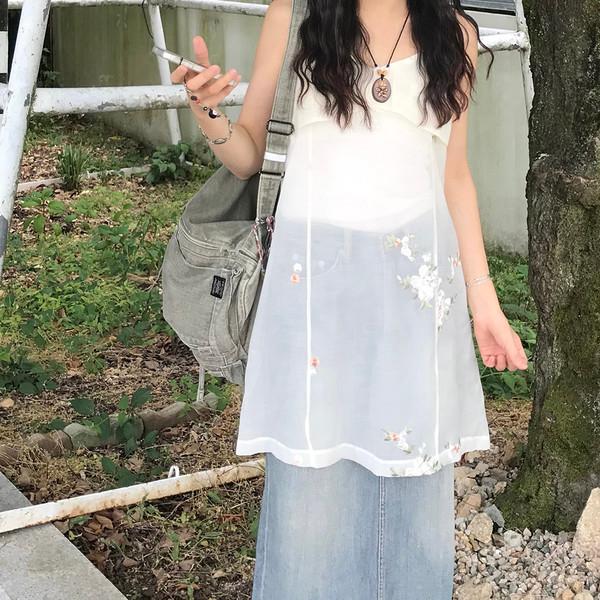 카오리 시스루 원피스 ( kaori see-through ops )