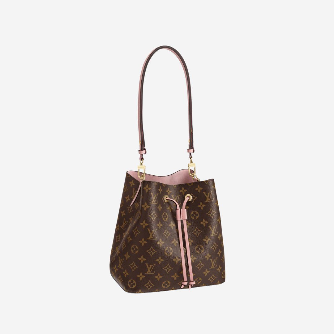 Louis Vuitton Neonoe MM Monogram Rose Powder