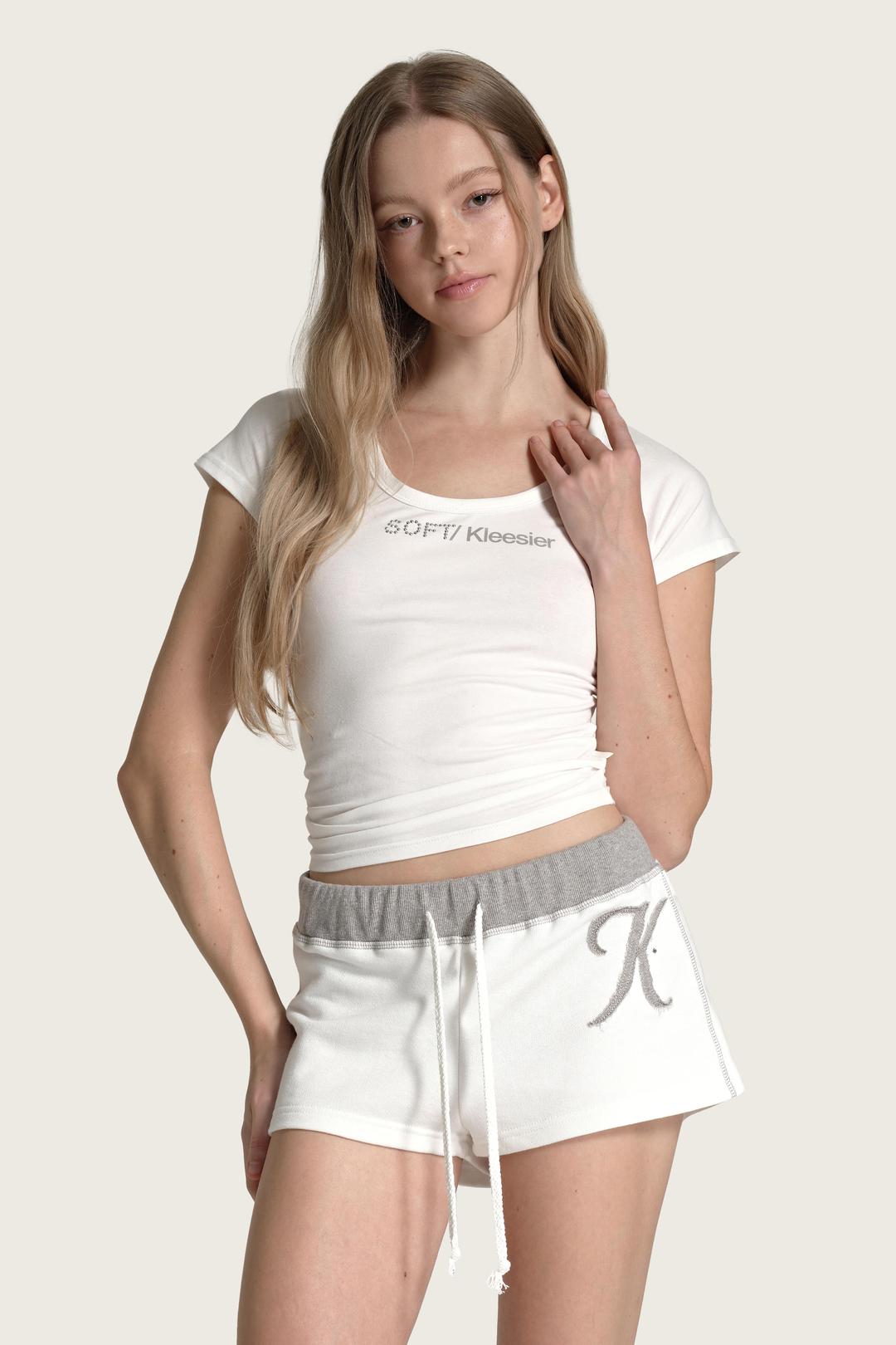 Glow routine round top, White
