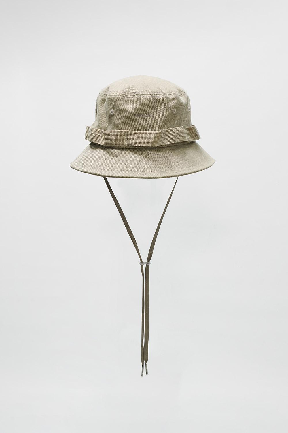 WASHED COTTON BUCKET HAT