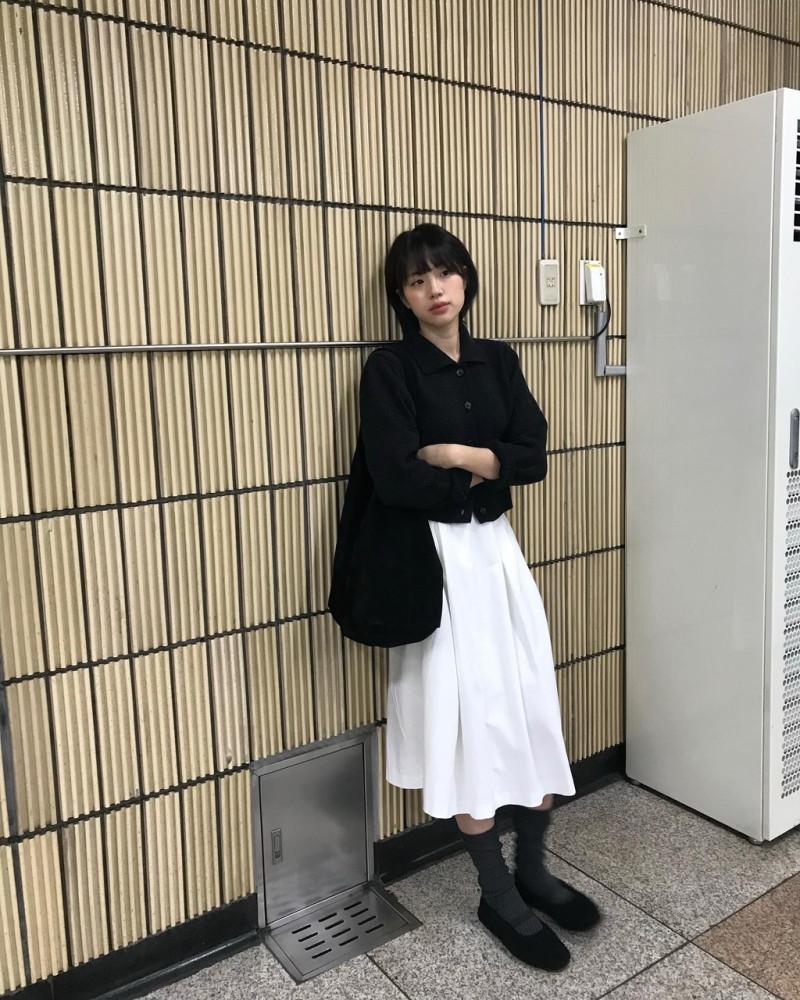 [아오이] cake cardigan