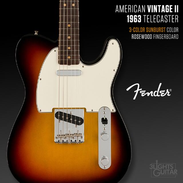 [신년이벤트] 펜더 아메리칸 빈티지2 1963 텔레캐스터 3TS / FENDER AMERICAN VINTAGE II TELECASTER