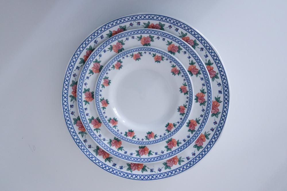 웨지우드 트렐리스로즈 플레이트 세트 / 빈티지 레어 / 웨지우드 빈티지 / 트렐리즈로즈