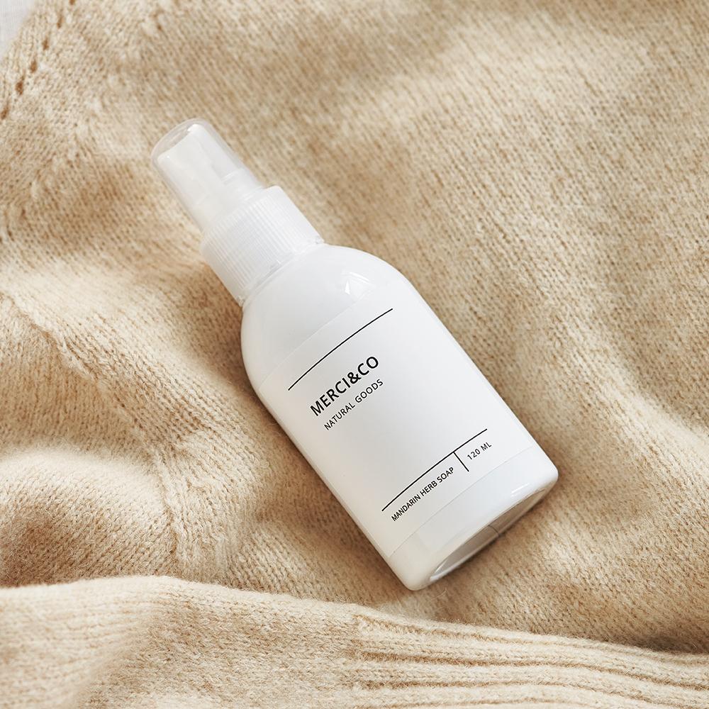 메르시앤코 고농축 디어블랑 섬유향수 섬유탈취제 실내방향제 룸스프레이 120ml