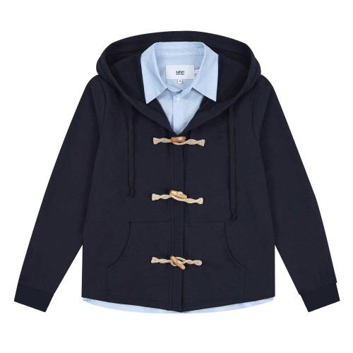 ROUX BASE SCHOOL DUFFLE ZIPUP (NAVY)