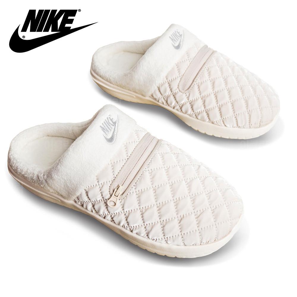나이키 버로우 SE 퀼팅 패딩 털 슬리퍼 DQ0667-100