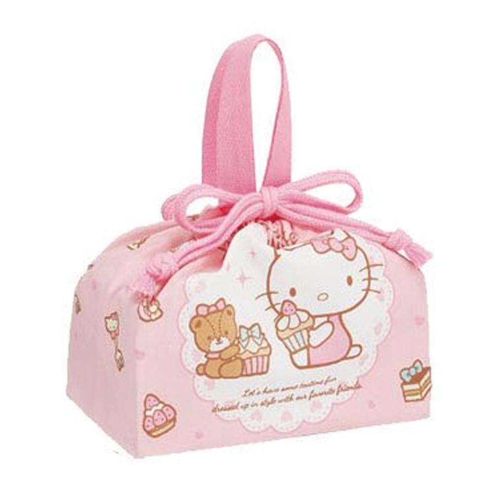 [일본]  산리오 헬로키티 도시락 주머니
