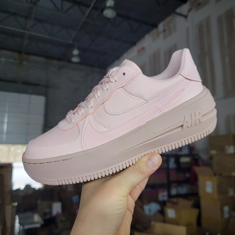 (라뽕실사) 나이키 에어포스1 플랫폼 핑크
