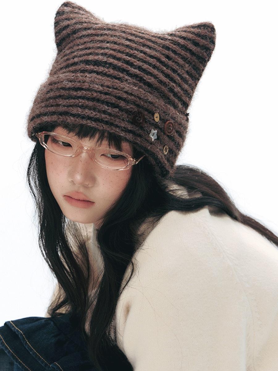 TAKEANAP Catnap Knit Beanie (2color)