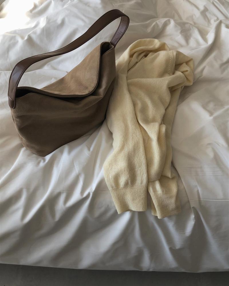 모덴 스웨이드 호보백(3c)