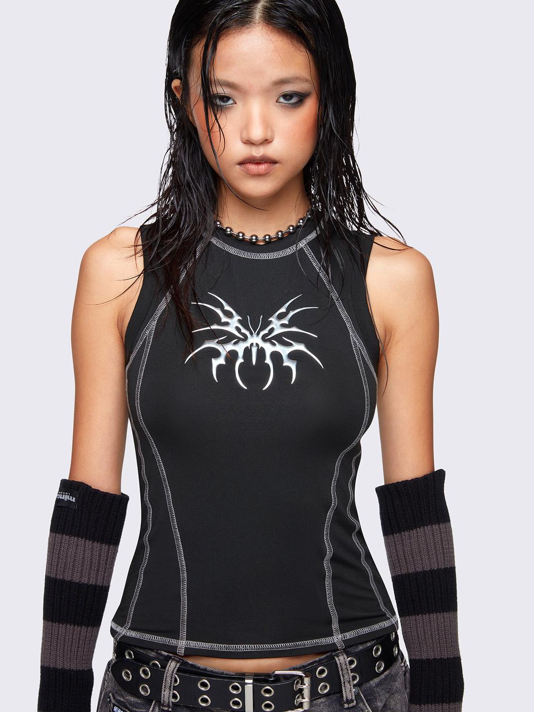Nightfly Vest Top - S / Black