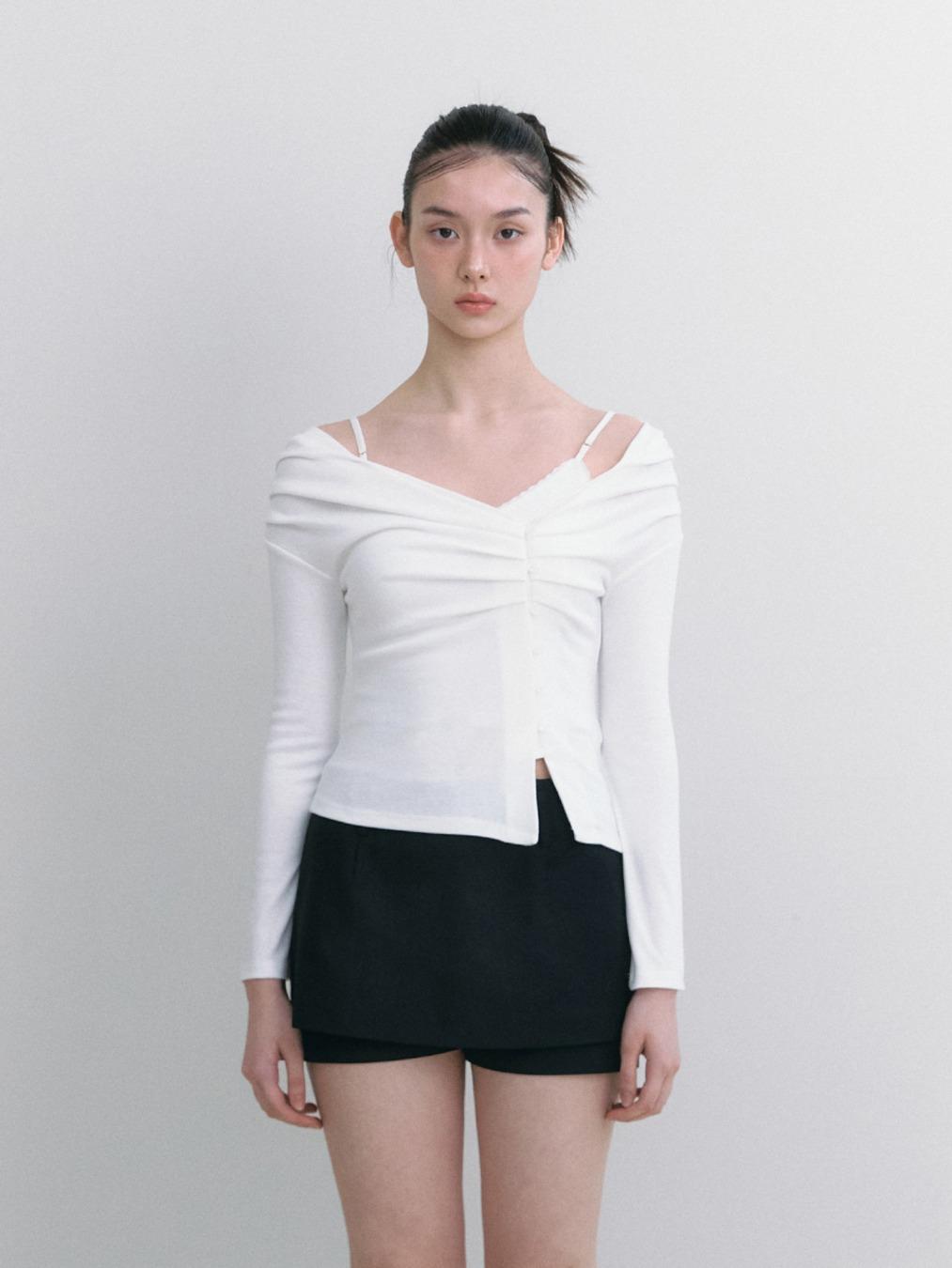 Rin cardigan set (White)