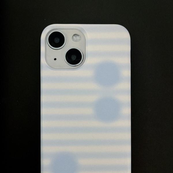 soft stripe case (blue) - hard/cardhard