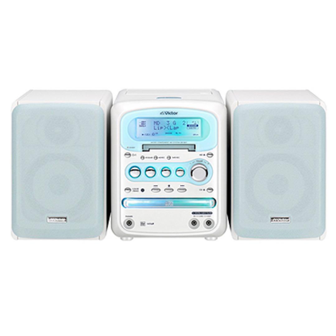 【USED】JVC ビクター マイクロコンポーネントMDシステムUX-QX1-A