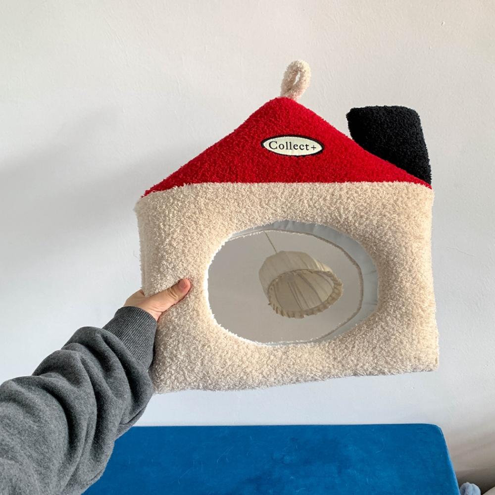 띠끄룸 패브릭 패딩 아크릴 거울 거실 벽거울 3type