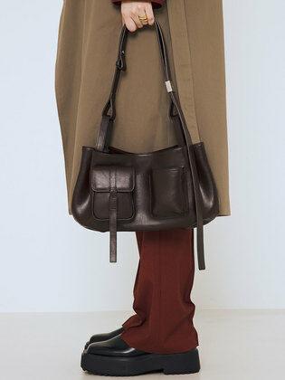 Pocket bag_Red brown