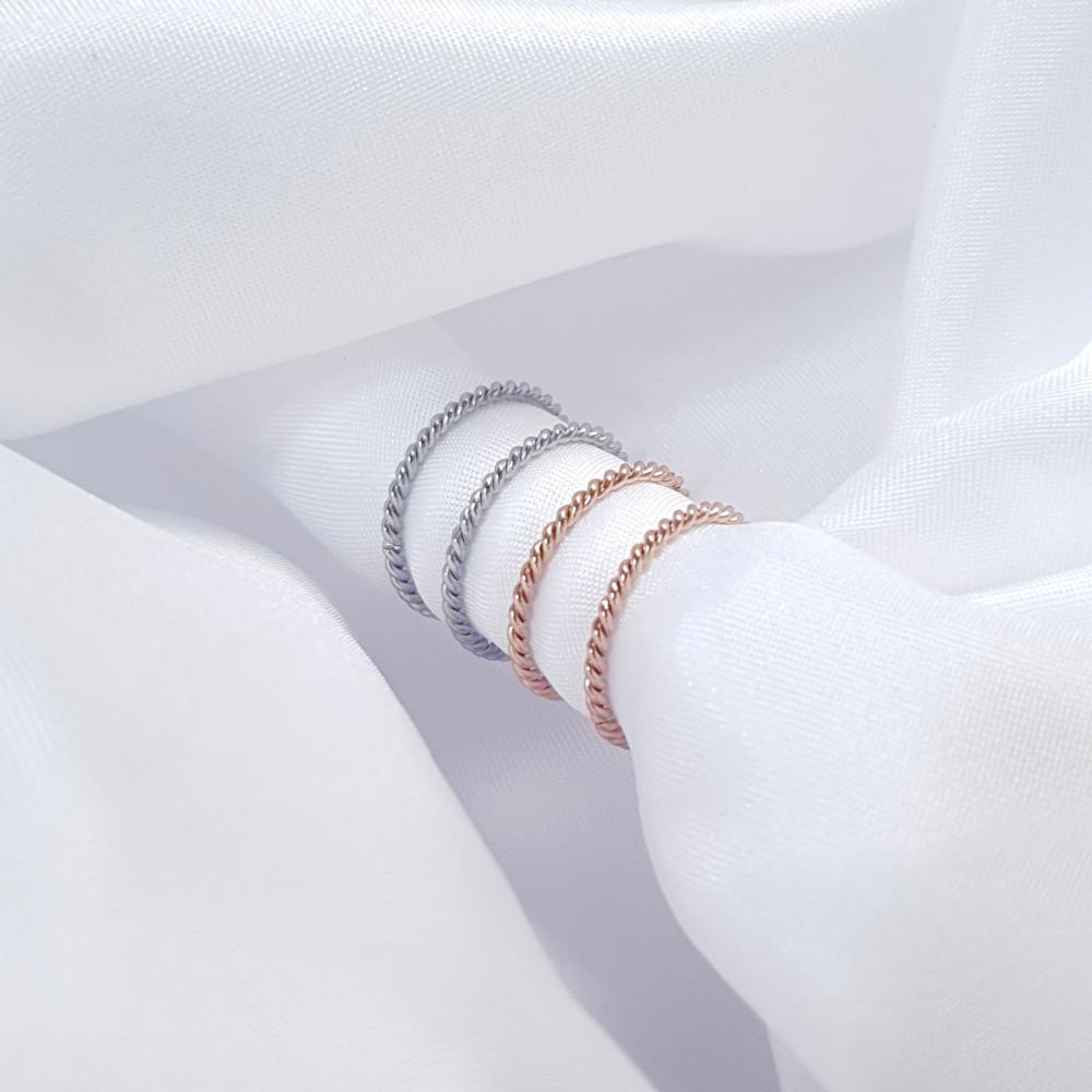 손, 잡아줄게 유기견 유기묘 유기동물 실 꼬임 레이어드 링 기부 후원 데일리 써지컬 반지