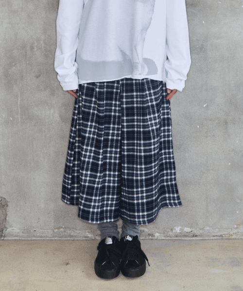 CHECK BERMUDA PANTS