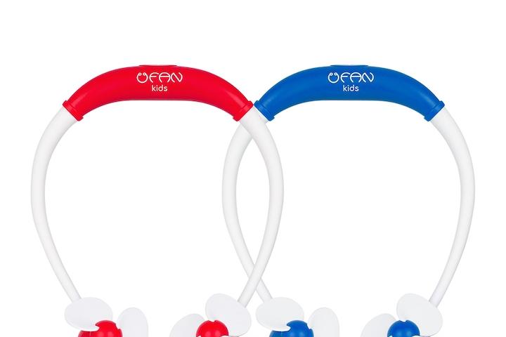 [유아/키즈용] 유팬 넥밴드 휴대용선풍기 어린이용 BI-NFK 2colors