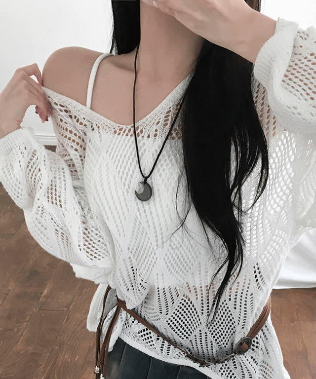 [보헤미안🌙/끈조절] 구르미 문 원석 줄 레이어드 목걸이 롱 빈티지 보헤미안 자개 힙무드 긱시크 데일리 여름신상/여름목걸이/여름포인트