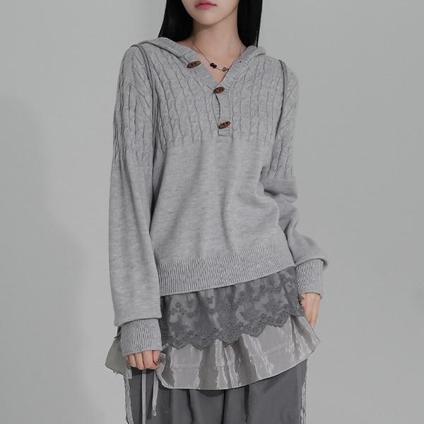 솔드 케이블 후드니트