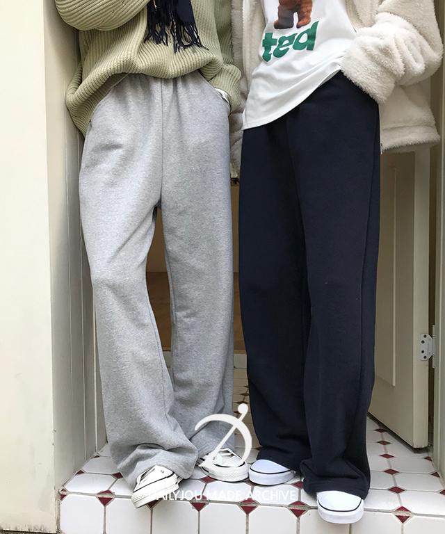 데일리쥬 [단독] [2만5천장판매/MADE] 딩클 베이직 트레이닝 팬츠