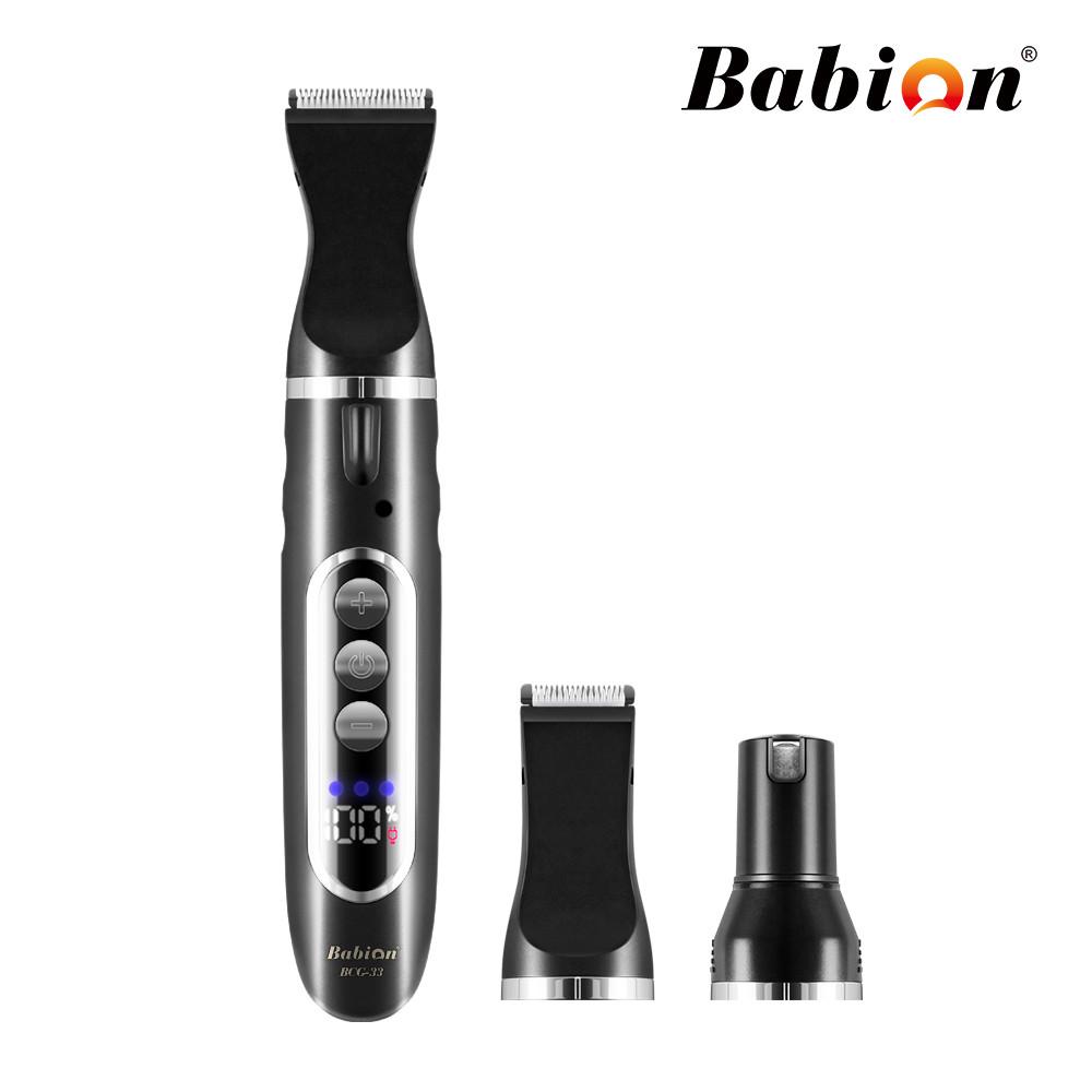 바비온 강아지 고양이 발바닥 바리깡 부분 이발기 LED 발톱갈이 풋마스터 BCG-33