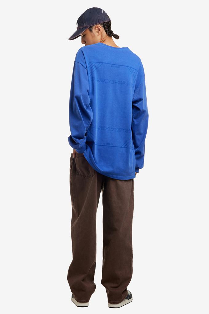 PABLO CANO N.BLUE LOOSE LS TSHIRT