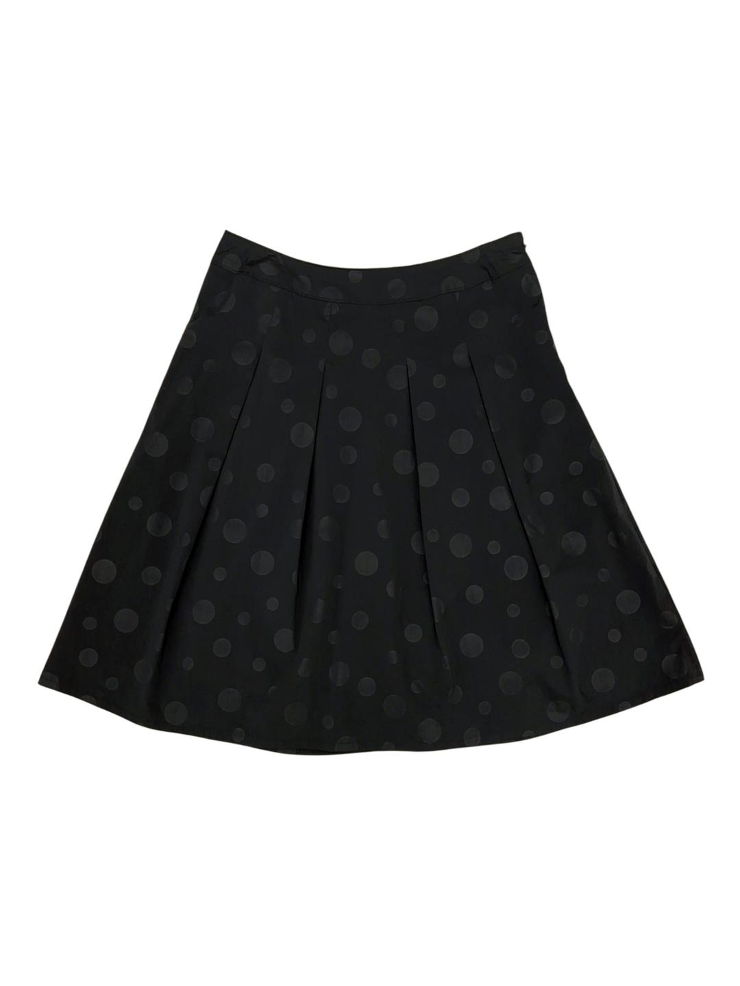 Dot black skirt