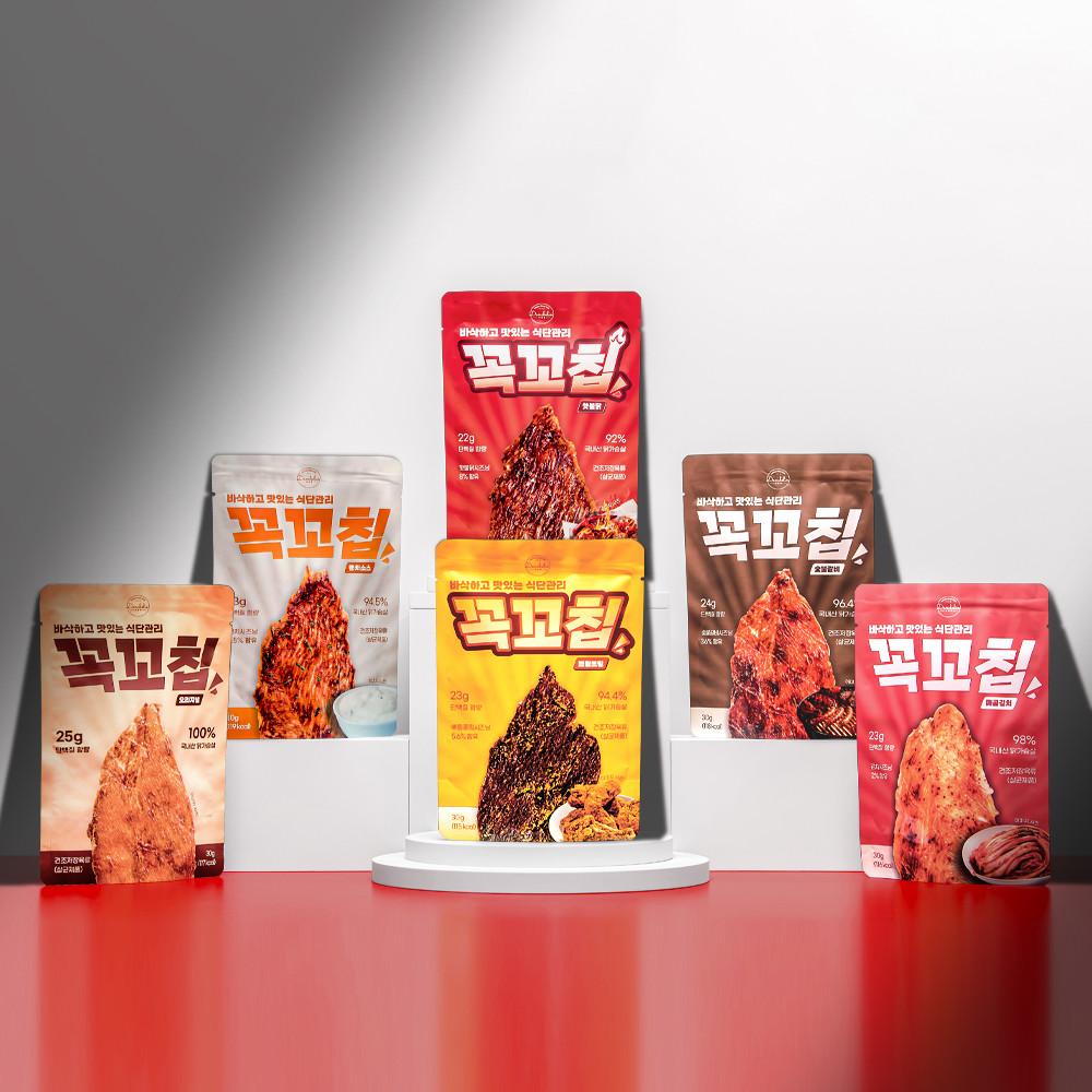 단슐랭 꼭꼬칩 닭가슴살칩 실온 보관 헬스닭가슴살