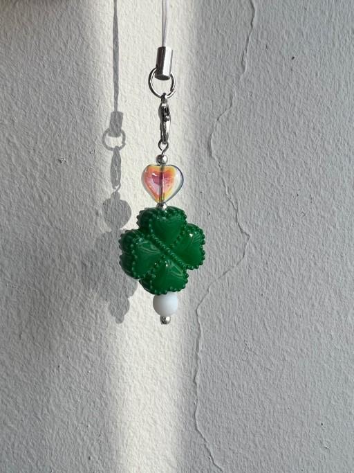 [2024] 행운의 네잎클로버 핸드폰고리, 키링