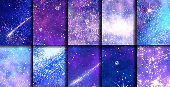 우주 배경 텍스쳐 30종