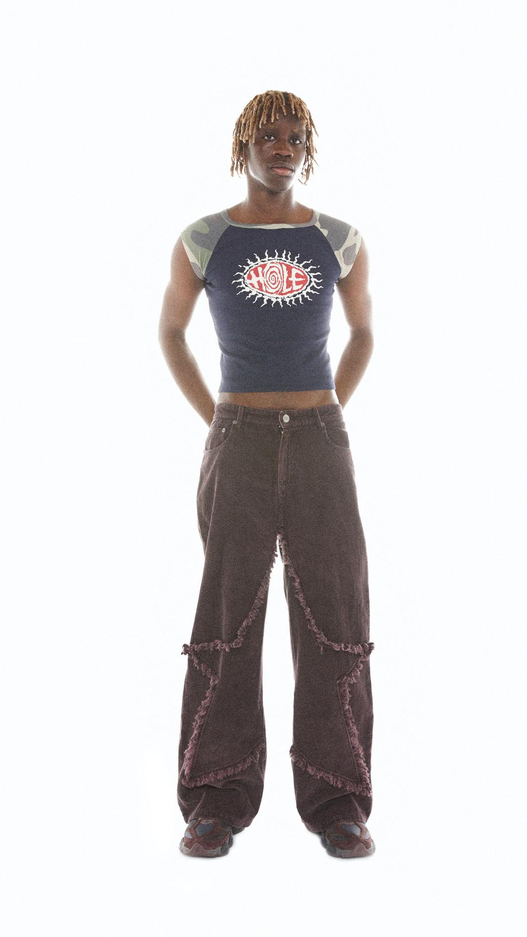 HOT CHOCOLATE CORD ZIGGY JEAN - UK 6