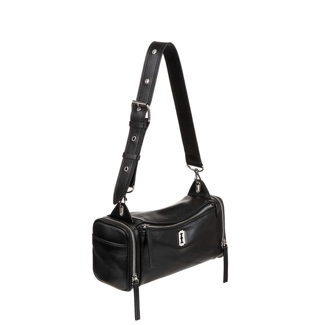 Perfec Multi Pocket Shoulder S (퍼펙 멀티 포켓 숄더 스몰) Black
