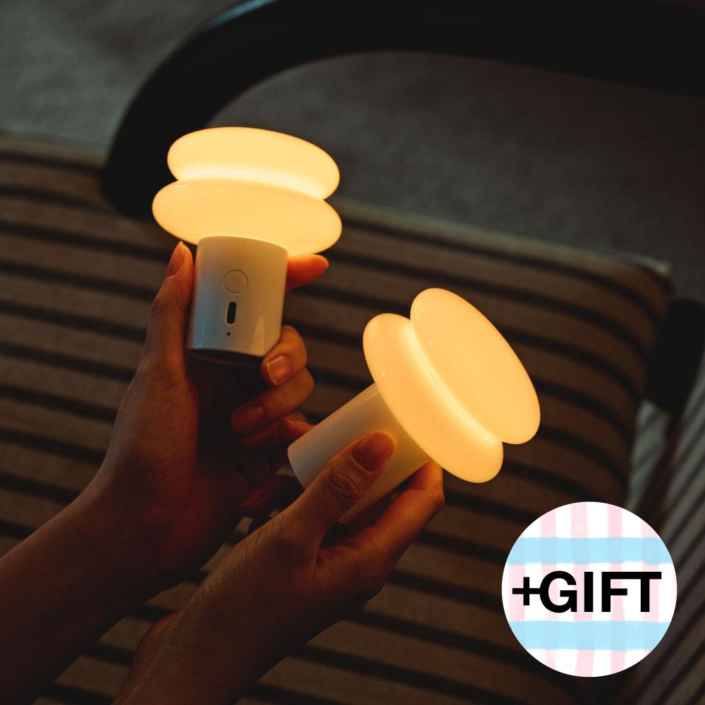 [최대혜택가 35,000원]일광전구 스노우맨8 포터블 크리스마스 선물 1+1 /리뷰이벤트 /단독 메세지카드 증정