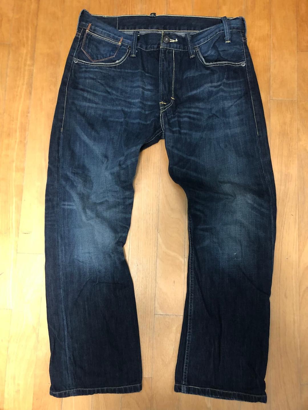 리바이스 523 워싱 스트레이트핏 데님팬츠 38 | 후루츠패밀리