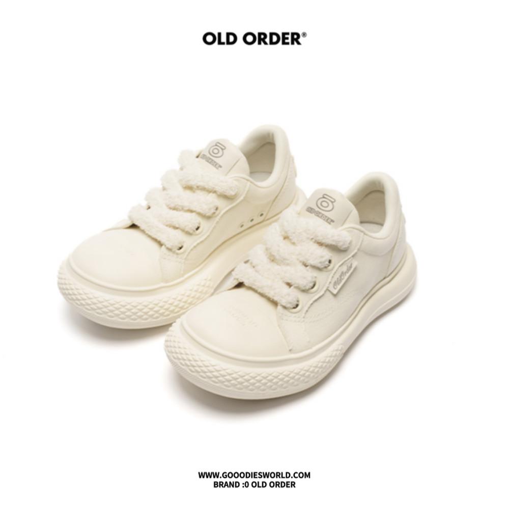 OLD ORDER 올드오더 운동화 빅헤드 컨버스 통굽 둥근코 운동화 스니커즈 (화이트)