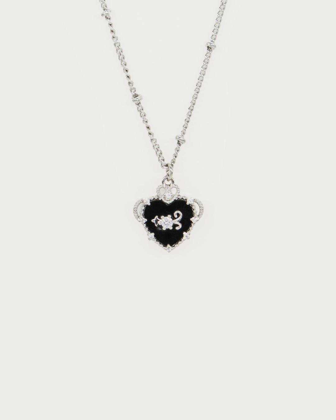 Mira Necklace in Silver - Silver