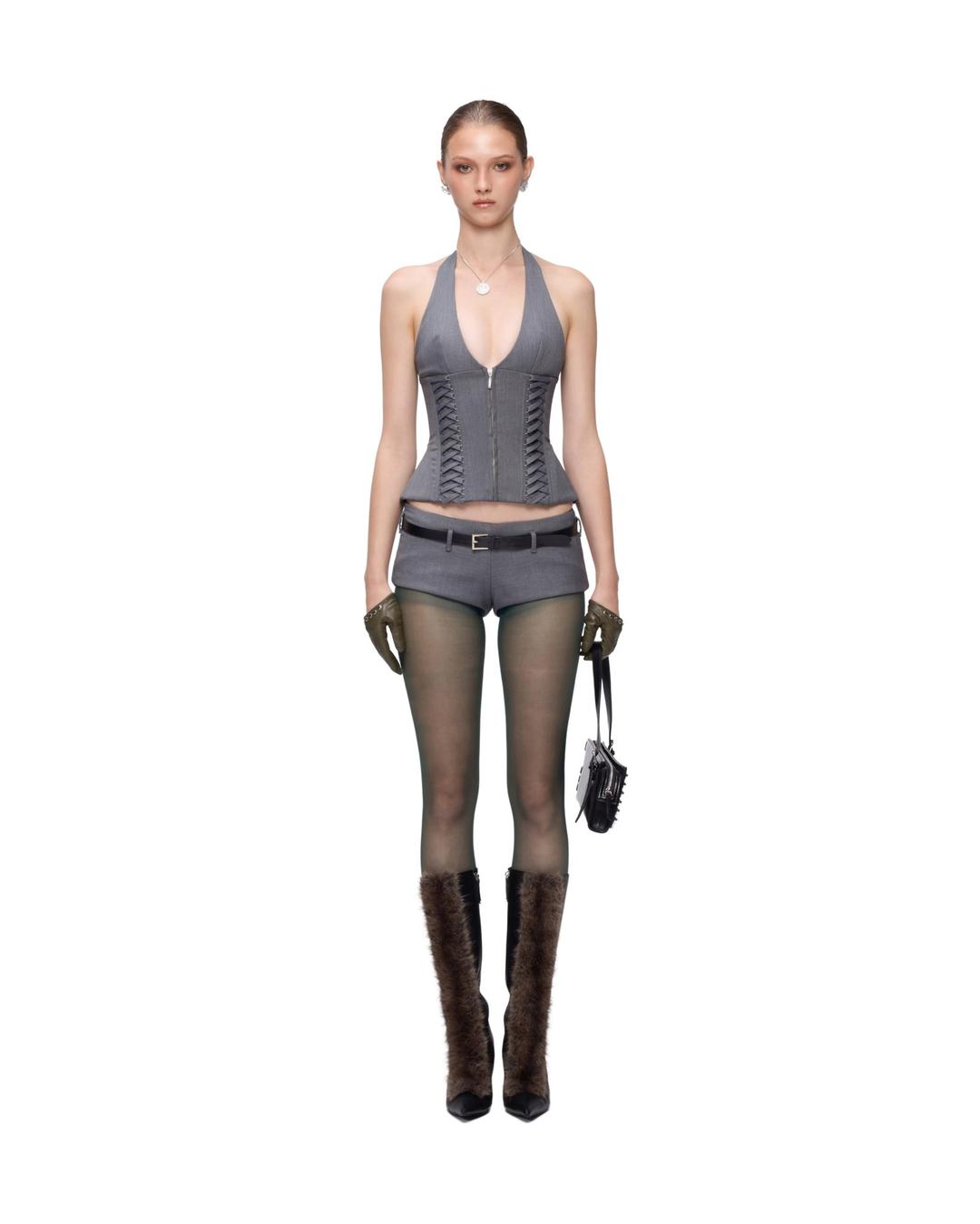 Julia Halterneck Corset Top — Fancì Club