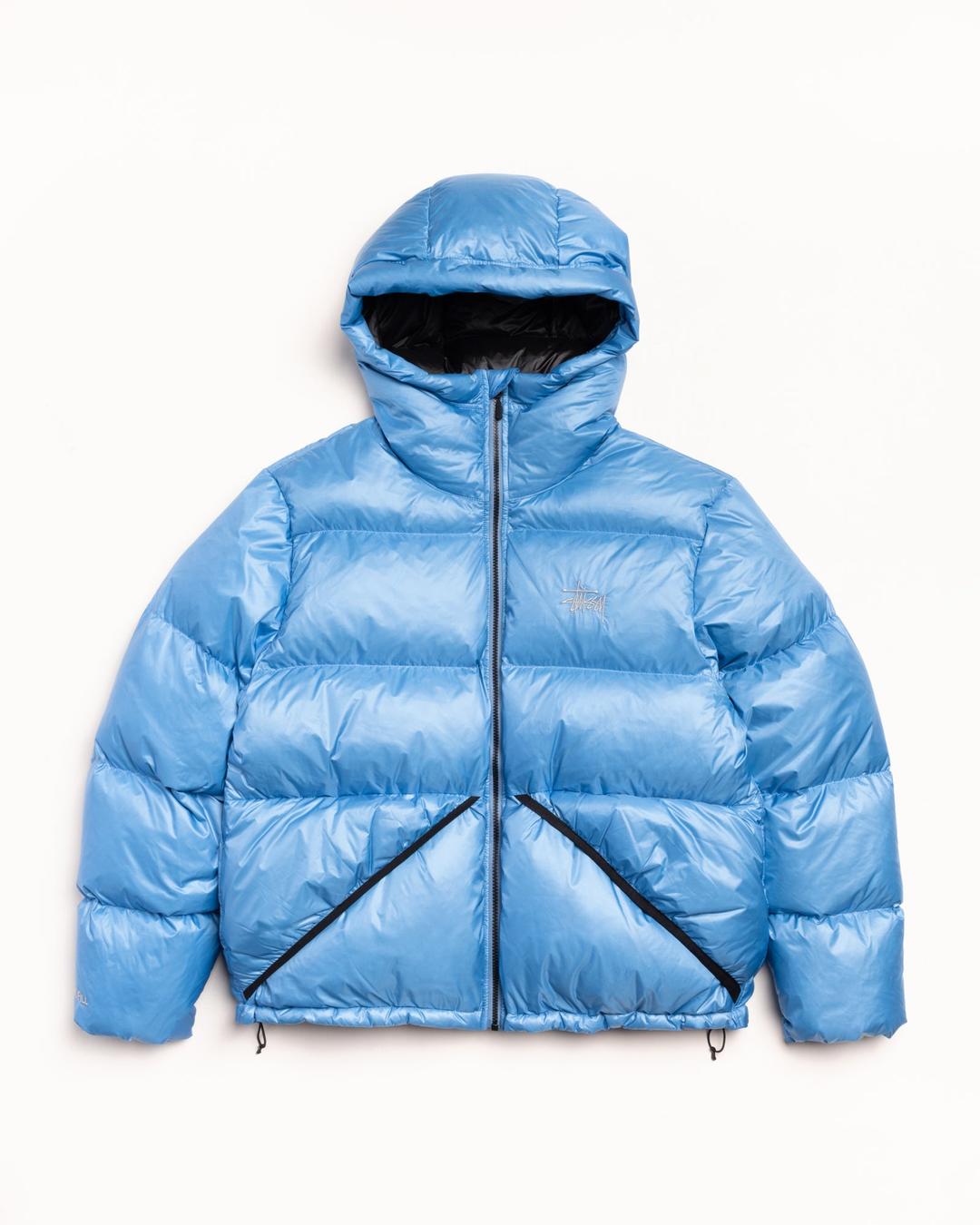 MICRO RIPSTOP DOWN PARKA - Sky Blue / XS