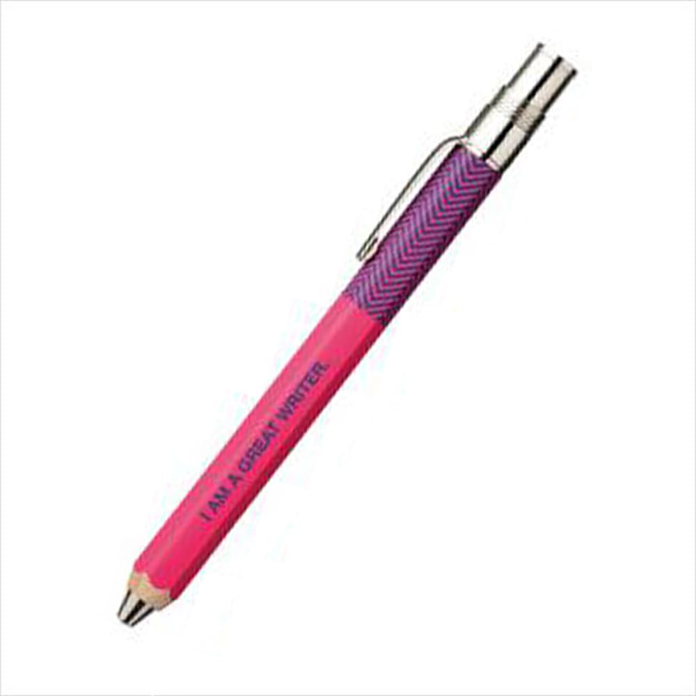'I AM A GREAT WRITER\' BALL PEN_PINK