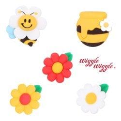 [토박스] 위글위글 풀림방지 실리콘참 Honeybee SET WGACDNTMCS13