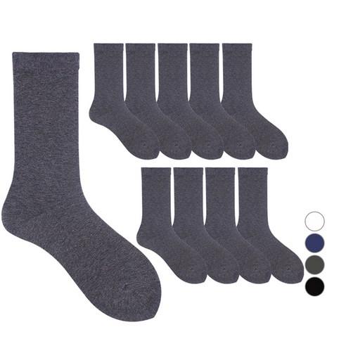 두발로 여성용 프리미엄 무지 장목 양말 10켤레 - 양말 | 쿠팡