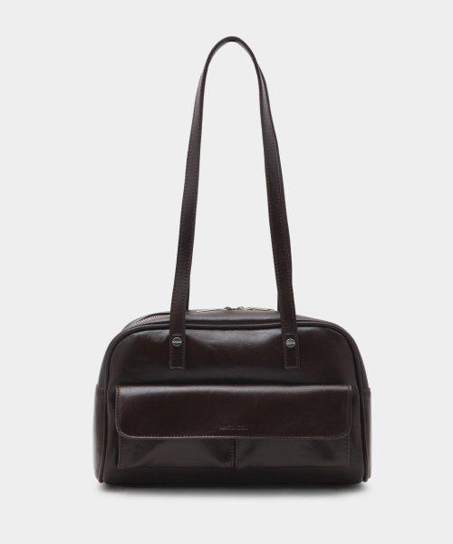 Lilia Shoulder (릴리아 숄더백) Dark-chocolate