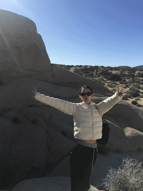 라이트 덕다운100 후드 크롭 경량 패딩 (3color)