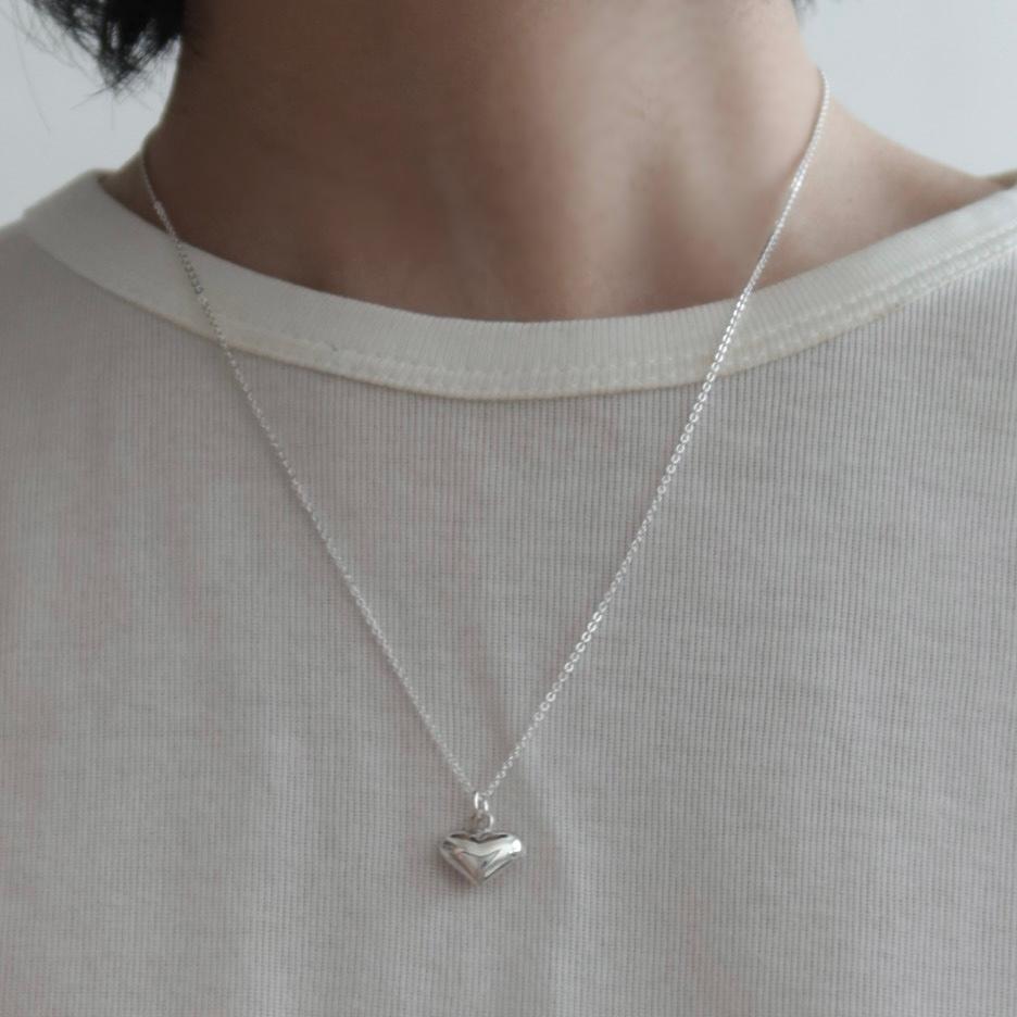 Hush heart necklace