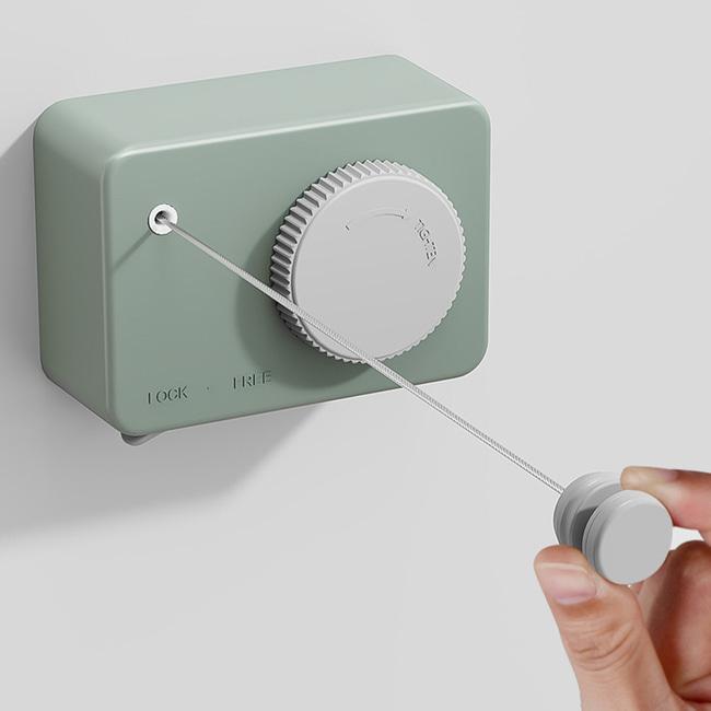 무타공 프리미엄 베란다 빨래건조대 와이어 빨랫줄