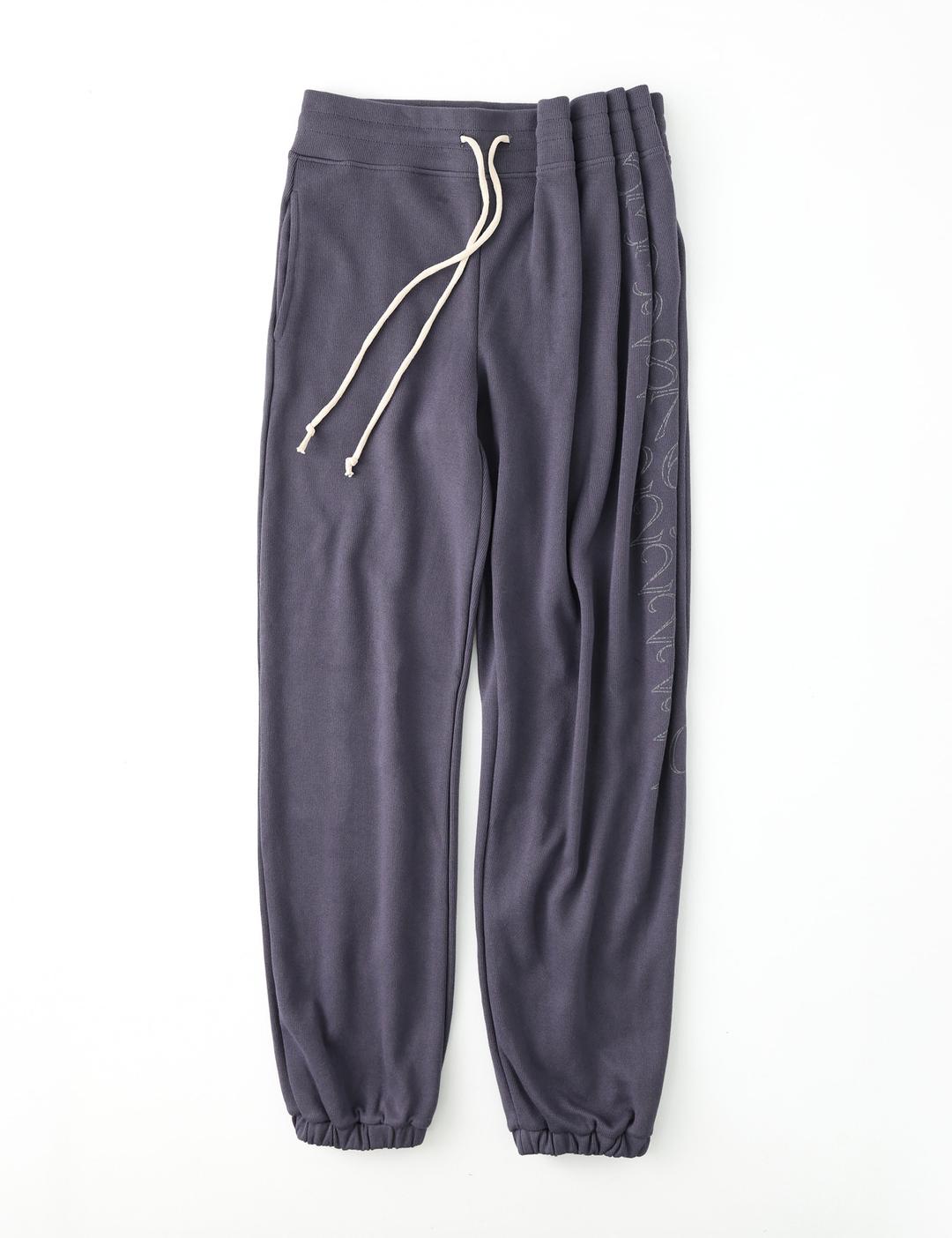 curtain jersey pants (navy)
